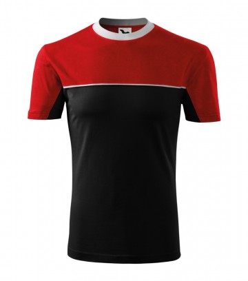 109 Malfini Colormix black/red