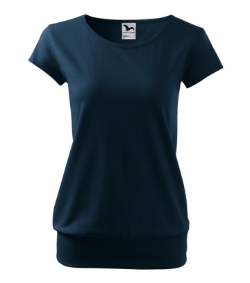 120 Malfini City T-shirt navy blue