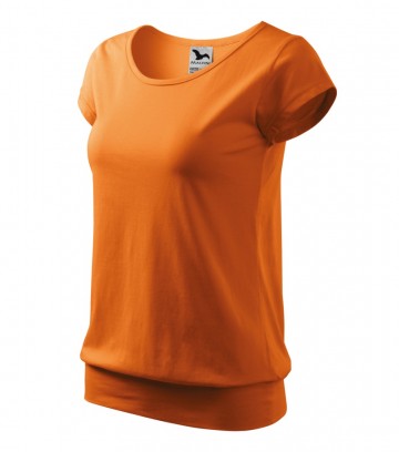 120 Malfini City T-shirt amberglow side