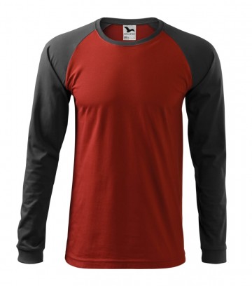 Malfine 130 Street long sleeve marlboro red/black