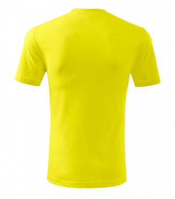 Malfini 132 CLassic T-shirt men lemon back
