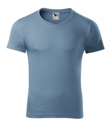 Malfini 146 Slim Fit V-neck denim