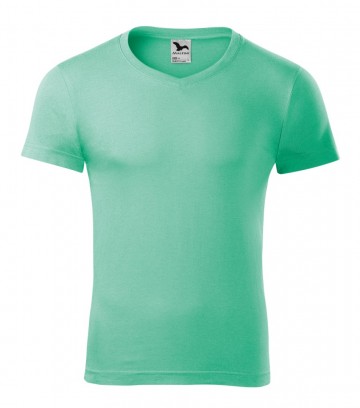 Malfini 146 Slim Fit V-neck mint