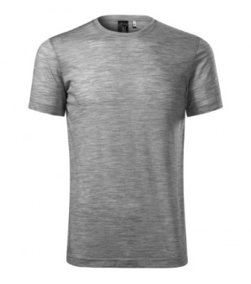 157 Merino Rise T-shirt 12 donkergrijsmelange