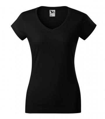 Malfini 162 Fit V-neck  black