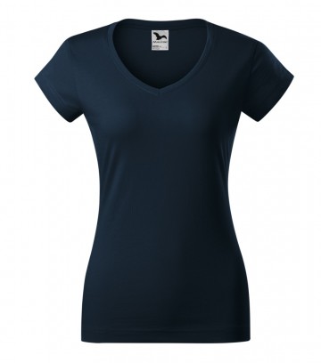 Malfini 162 Fit V-neck navy blue