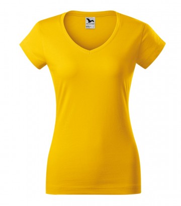Malfini 162 Fit V-neck yellow