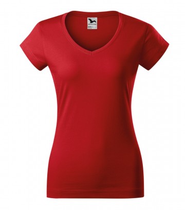 Malfini 162 Fit V-neck red