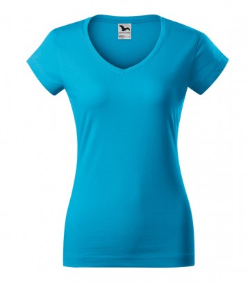 Malfini 162 Fit V-neck atoll blue