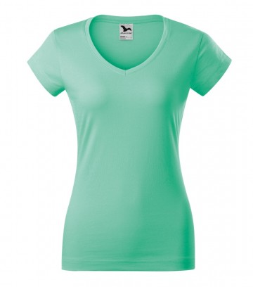 Malfini 162 Fit V-neck mint