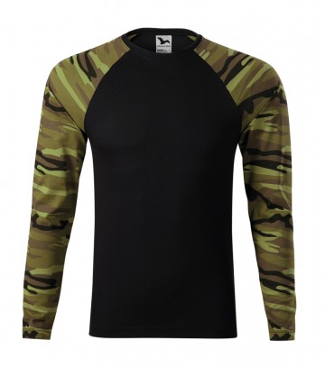 Malfini 166 Camouflage LS green melange