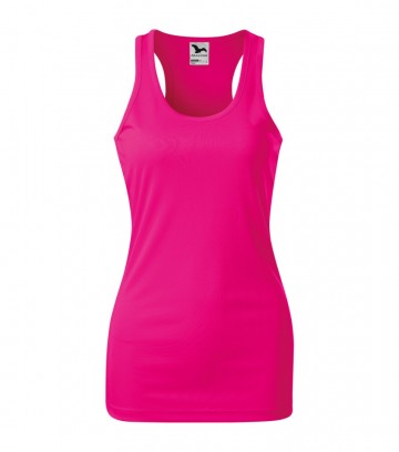 Malfine 167 Racer top neon pink