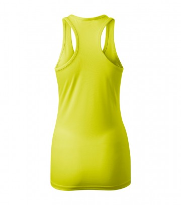 Malfine 167 Racer top neon yellow back