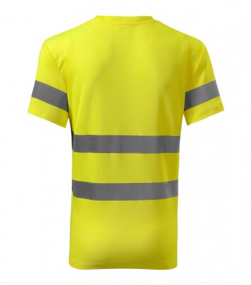 Rimeck 1V9 HV Protect T-shirt fluorescent yellow back
