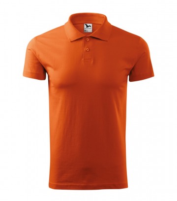 Malfini 202 Single J polo orange side