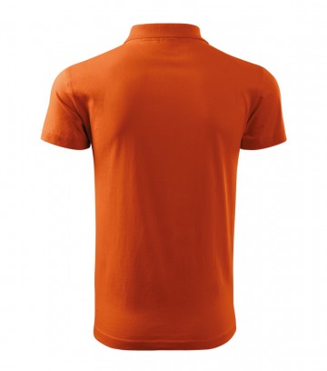 Malfini 202 Single J polo orange back