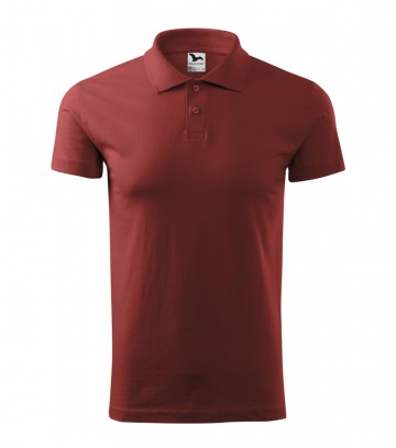 Malfini 202 Single J polo burgundy