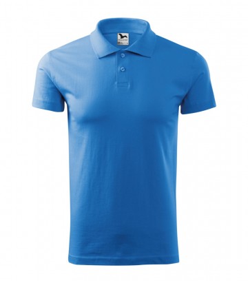 Malfini 202 Single J polo azure blue