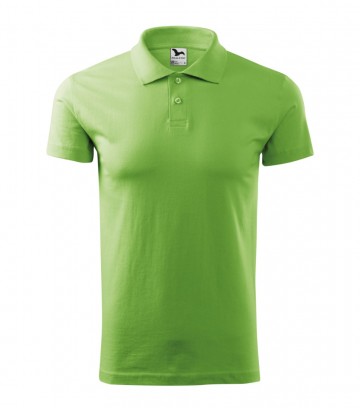 Malfini 202 Single J polo grass green