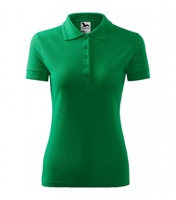 Malfini 210 pique polo kelly green