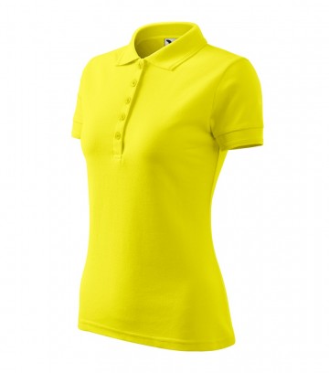 Malfini 210 pique polo lemon side