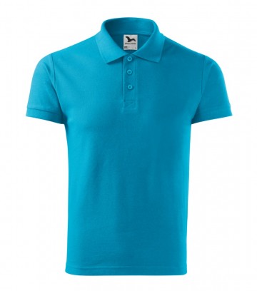 Malfini 212 Cotton polo atoll blue