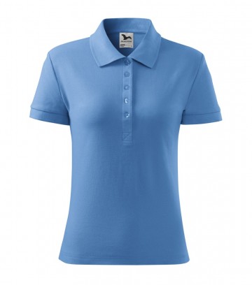 Malfine 213 Cotton polo sky blue