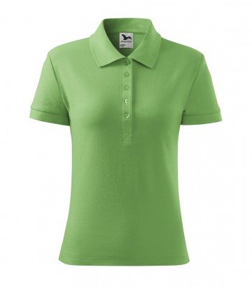 Malfine 213 Cotton polo grass green