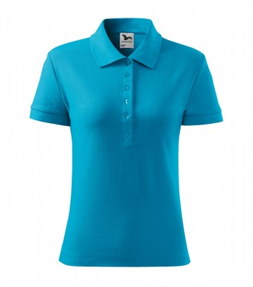 Malfine 213 Cotton polo blue atoll