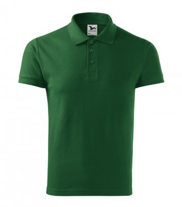 Malfini 215 Heavy Cotton polo forest green
