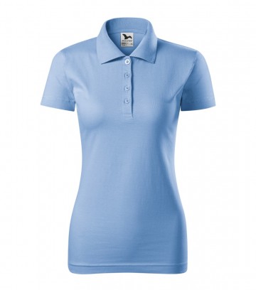 Malfine 223 Single J polo sky blue