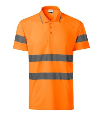 Rimeck 2V9 HV Runway polo fluorescent orange