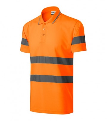 Rimeck 2V9 HV Runway polo fluorescent orange side