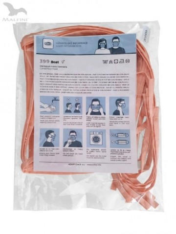 399 Boat Curved face mask unisex verpakking 5 stuks