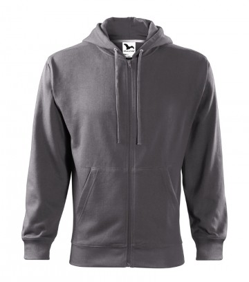 Malfini 410 Trendy Zipper steel gray