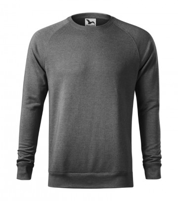 415 Merger sweatshirt men black melange
