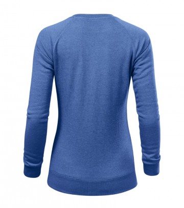 416 Merger sweatshirt blue melange back