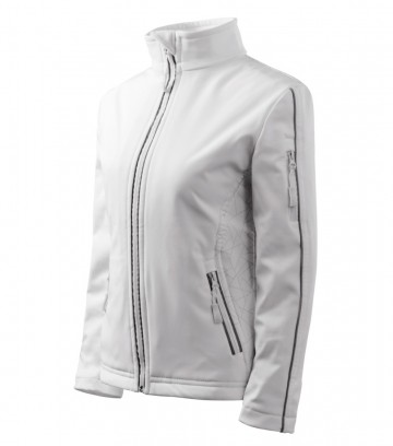 Malfini 510 Softshell jacket white side 2