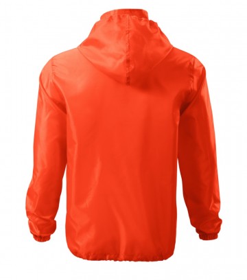 Malfini 524 Windy neon orange back