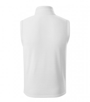 Malfini 525 Exit fleece vest white back
