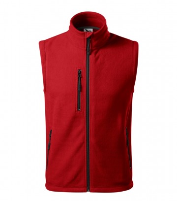 Malfini 525 Exit fleece vest red