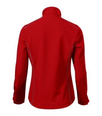 537 Valley Ladies Softshell Jacket red back