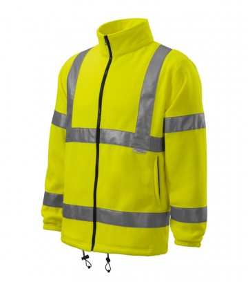 Rimeck 5V1 HV Fleece jacket yellow fluorescent side