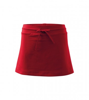 604 Malfini Two in One skirt red