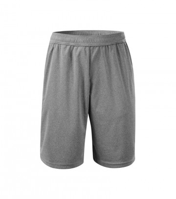 612 Miles gents short dark gray melange