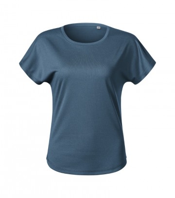 811 Change women T-shirt m2 donker denim melange