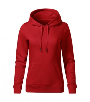 841 Break women Hooded Sweat 07 red