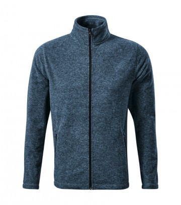850 Break men micro fleece jacket m2 dark denim melange