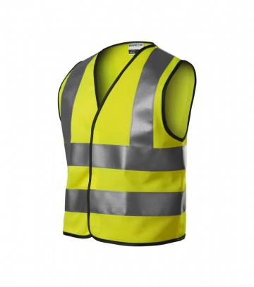Rimeck 9V4 HV Bright vest kids yellow fluorescent side
