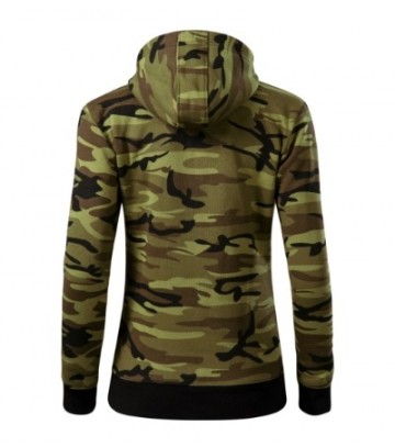 C20 Camo Zipper camo groen achter